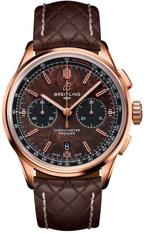 breitling for bentley bronze with red date|used Breitling Bentley gold watches.